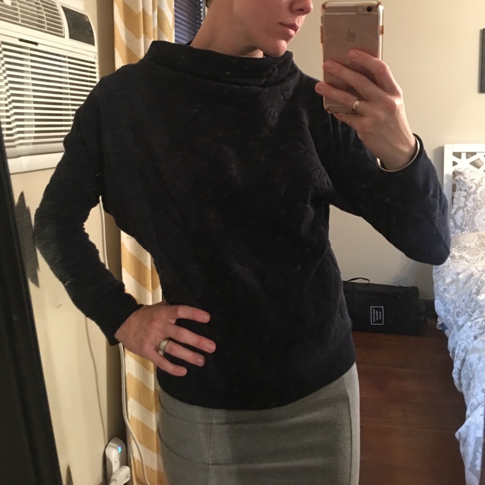 Anthropologie Funnel Neck Sweater